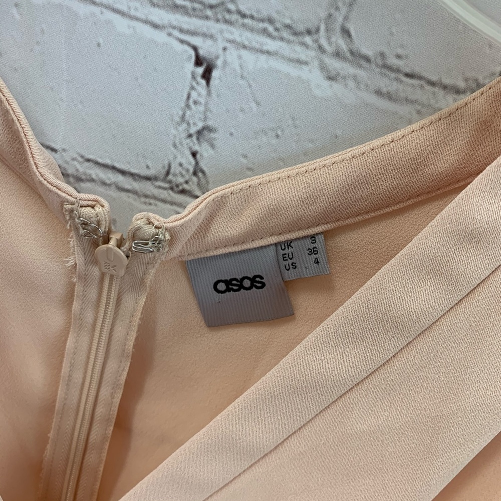 ASOS Wrap Front Mini Dress - Picture 4 of 6